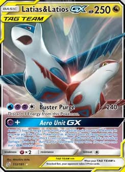 Latias & Latios GX — Team Up — Ultra Rare