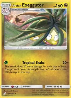 Alolan Exeggutor — Team Up — Rare