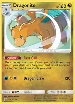 Dragonite — Team Up — Rare