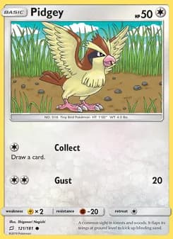 Pidgey — Team Up — Common