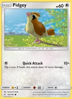 Pidgey — Team Up — Common