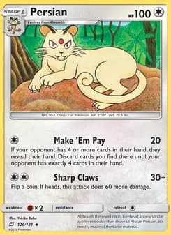 Persian — Team Up — Uncommon