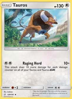 Tauros — Team Up — Uncommon