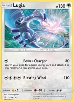 Lugia — Team Up — Rare