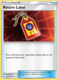 Return Label — Team Up — Uncommon