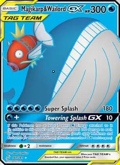 Magikarp & Wailord GX — Team Up — Ultra Rare