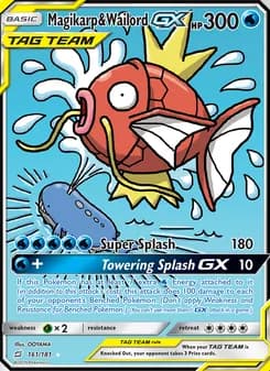 Magikarp & Wailord GX — Team Up — Ultra Rare