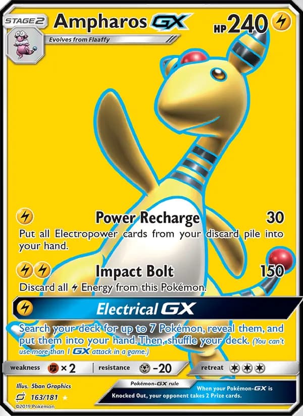 Ampharos GX — Team Up, Ultra Rare