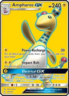 Ampharos GX — Team Up — Ultra Rare