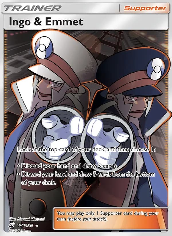 Ingo & Emmet — Team Up, Ultra Rare