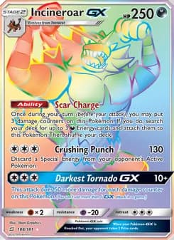 Incineroar GX — Team Up — Secret Rare
