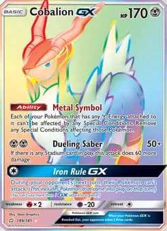 Cobalion GX — Team Up — Secret Rare