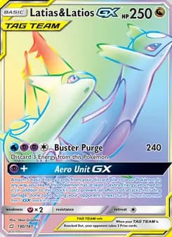 Latias & Latios GX — Team Up — Secret Rare