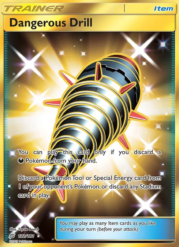 Dangerous Drill — Team Up, Secret Rare