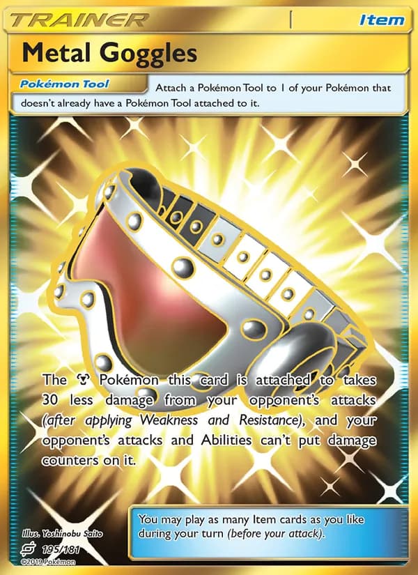 Metal Goggles — Team Up, Secret Rare