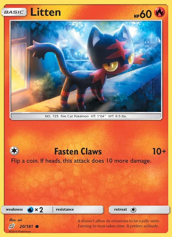 Litten — Team Up, Common