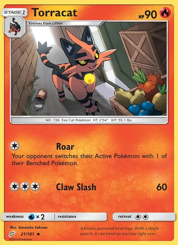 Torracat — Team Up, Uncommon