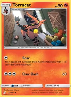 Torracat — Team Up — Uncommon