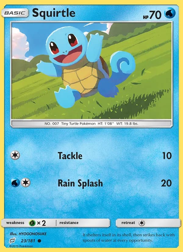 Squirtle — Team Up, Common