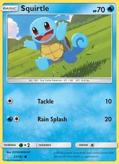 Squirtle — Team Up — Common