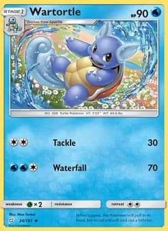 Wartortle — Team Up — Uncommon