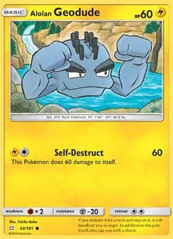 Alolan Geodude — Team Up — Common
