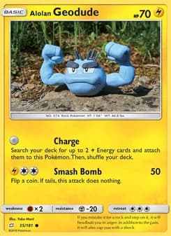 Alolan Geodude — Team Up — Common