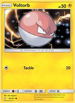 Voltorb — Team Up — Common