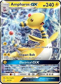 Ampharos GX — Team Up — Ultra Rare