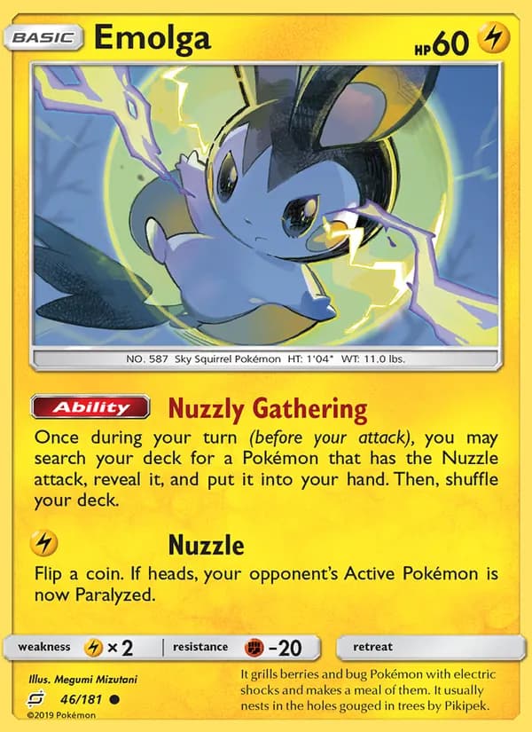 Emolga — Team Up, Common