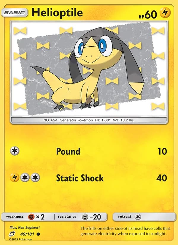 Helioptile — Team Up, Common