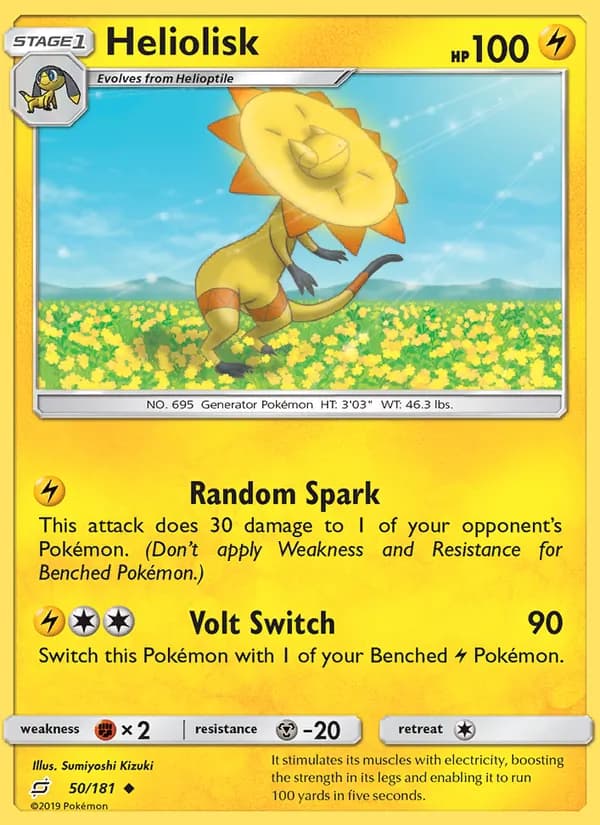 Heliolisk — Team Up, Uncommon