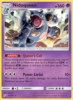 Nidoqueen — Team Up — Rare
