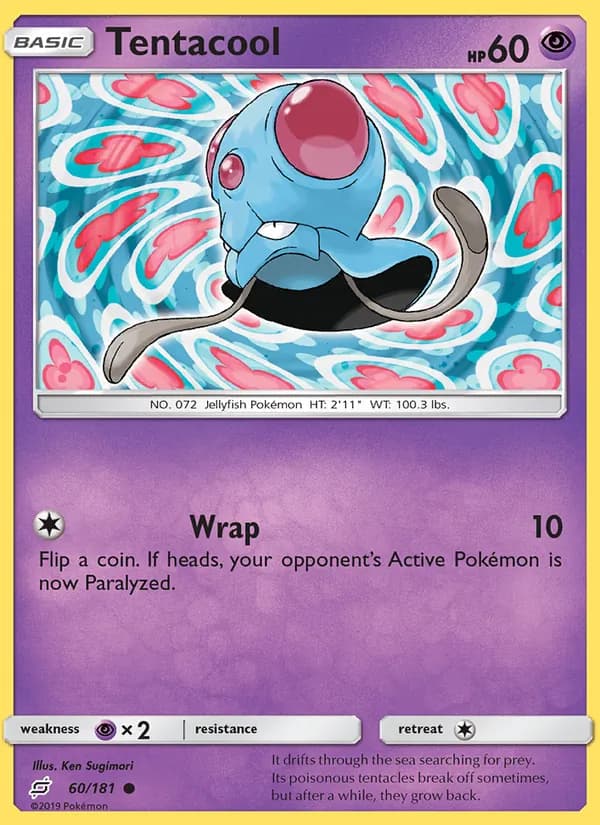 Tentacool — Team Up, Common