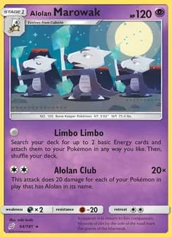 Alolan Marowak — Team Up — Rare