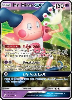 Mr. Mime GX — Team Up — Ultra Rare
