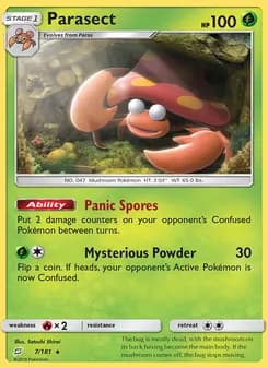 Parasect — Team Up — Rare