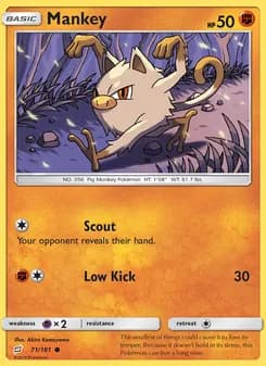 Mankey — Team Up — Common