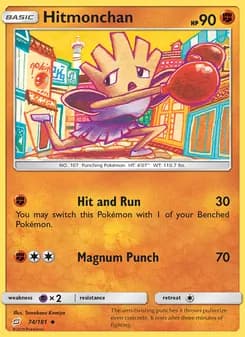 Hitmonchan — Team Up — Uncommon