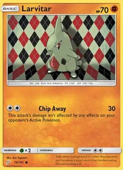 Larvitar — Team Up — Common