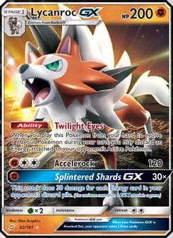 Lycanroc GX — Team Up — Ultra Rare