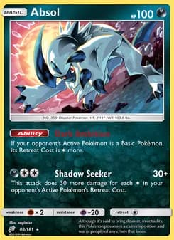 Absol — Team Up — Rare