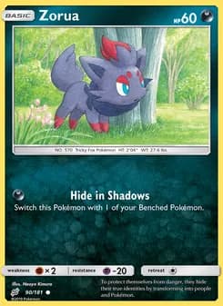 Zorua — Team Up — Common