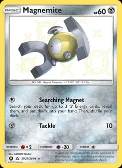 Magnemite — Hidden Fates Shiny Vault — Shiny rare