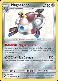 Magnezone — Hidden Fates Shiny Vault — Shiny rare