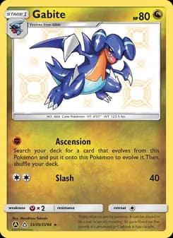 Gabite — Hidden Fates Shiny Vault — Shiny rare