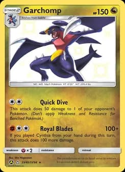 Garchomp — Hidden Fates Shiny Vault — Shiny rare