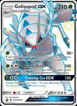 Golisopod-GX — Hidden Fates Shiny Vault — Shiny rare