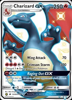 Charizard-GX — Hidden Fates Shiny Vault — Shiny rare
