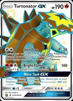 Turtonator-GX — Hidden Fates Shiny Vault — Shiny rare